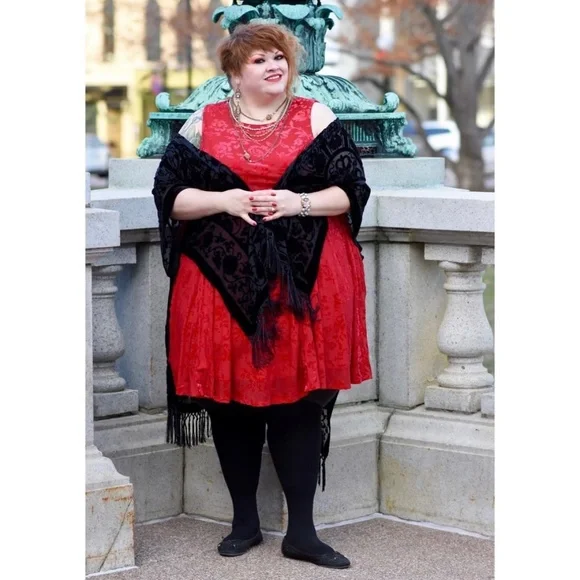 torrid | Dresses | Torrid Red Velvet Burnout Dress Size 5x | Poshmark torrid | Dresses | Torrid Red Velvet Burnout Dress Size 5x | Poshmark